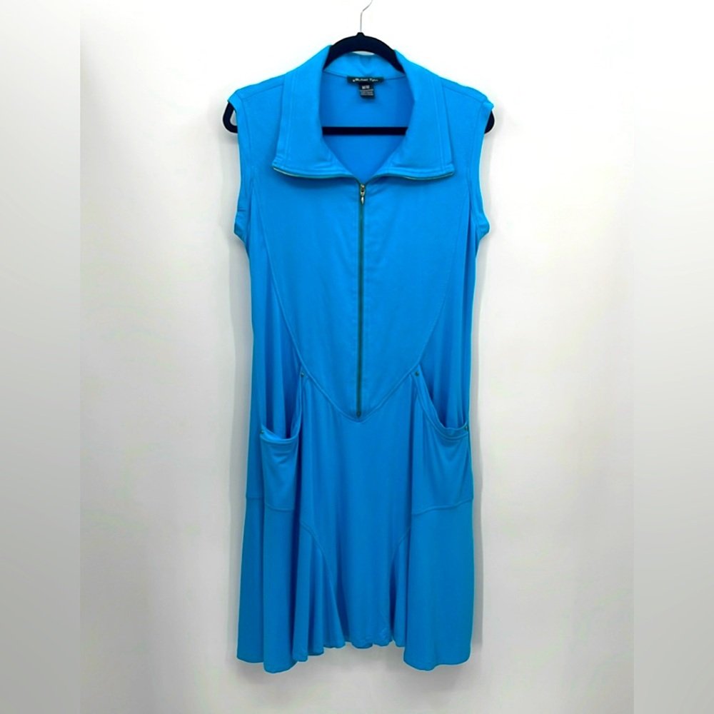 Michael Tyler Loose Fit Zippered Dress